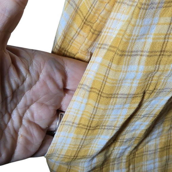 NWT Old Navy Flutter Sleeve Plaid Swing Dress Size XXL - Picture 7 of 7